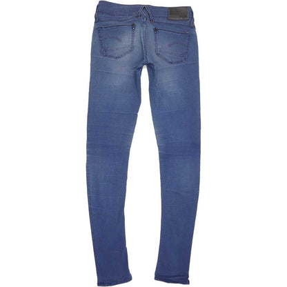 G-Star Lynn Women Blue Skinny Slim Stretch Jeans W27 L33