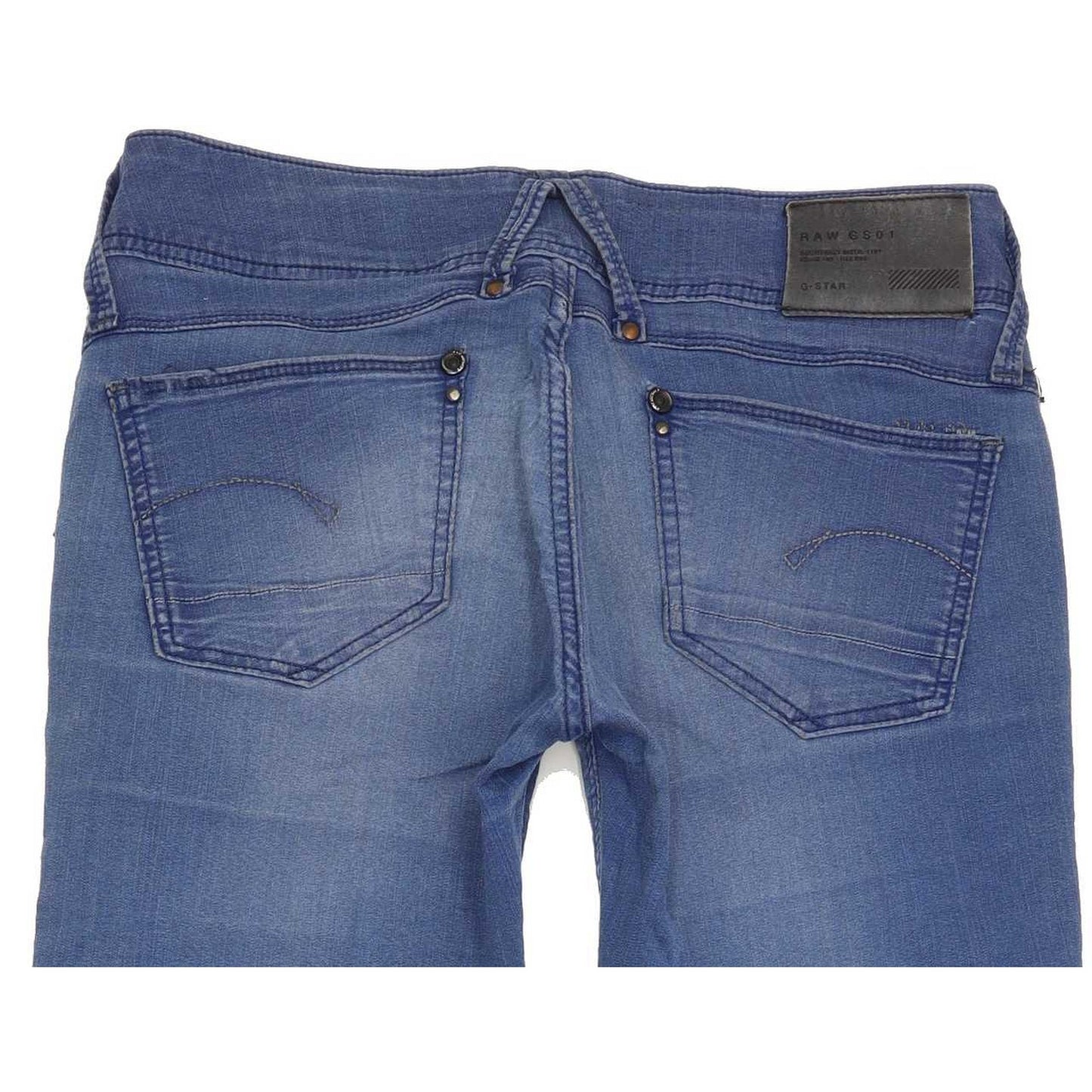 G-Star Lynn Women Blue Skinny Slim Stretch Jeans W27 L33