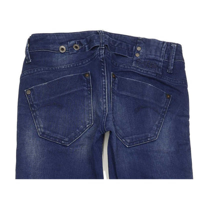 G-Star Midge Women Blue Straight Slim Stretch Jeans W27 L31