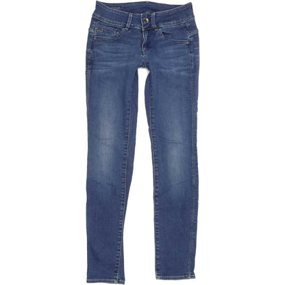 G-Star Midge Women Blue Skinny Slim Stretch Jeans W24 L30