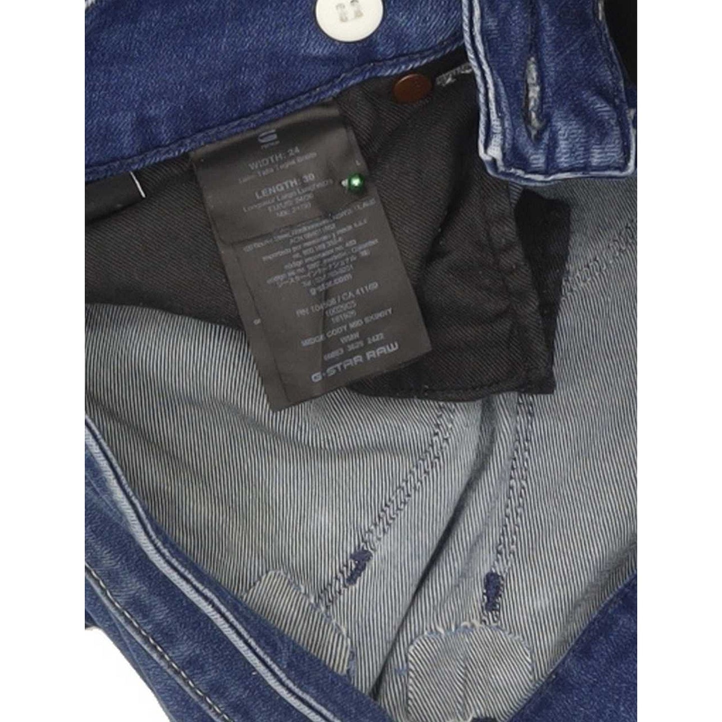 G-Star Midge Women Blue Skinny Slim Stretch Jeans W24 L30