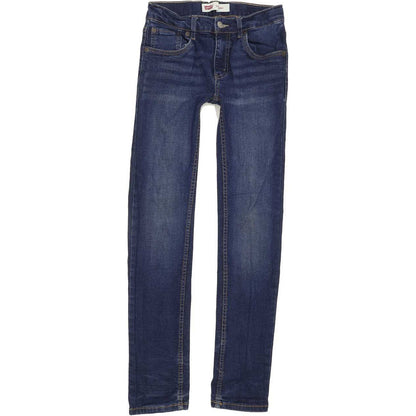 Levi's 510 Kids Blue Skinny Slim Stretch Jeans W24 L27