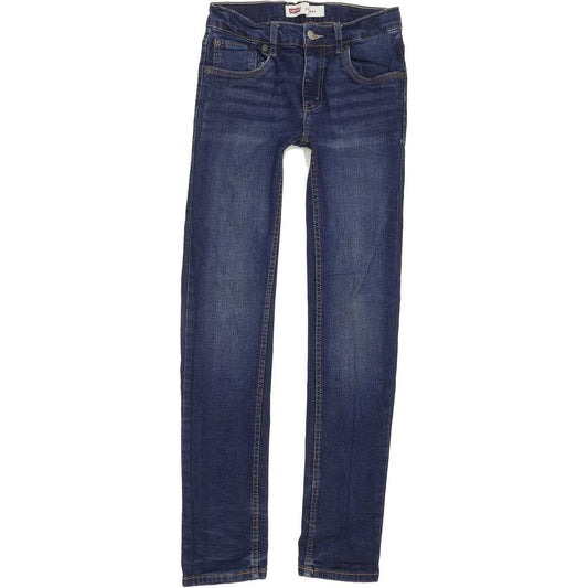 Levi's 510 Kids Blue Skinny Slim Stretch Jeans W24 L27