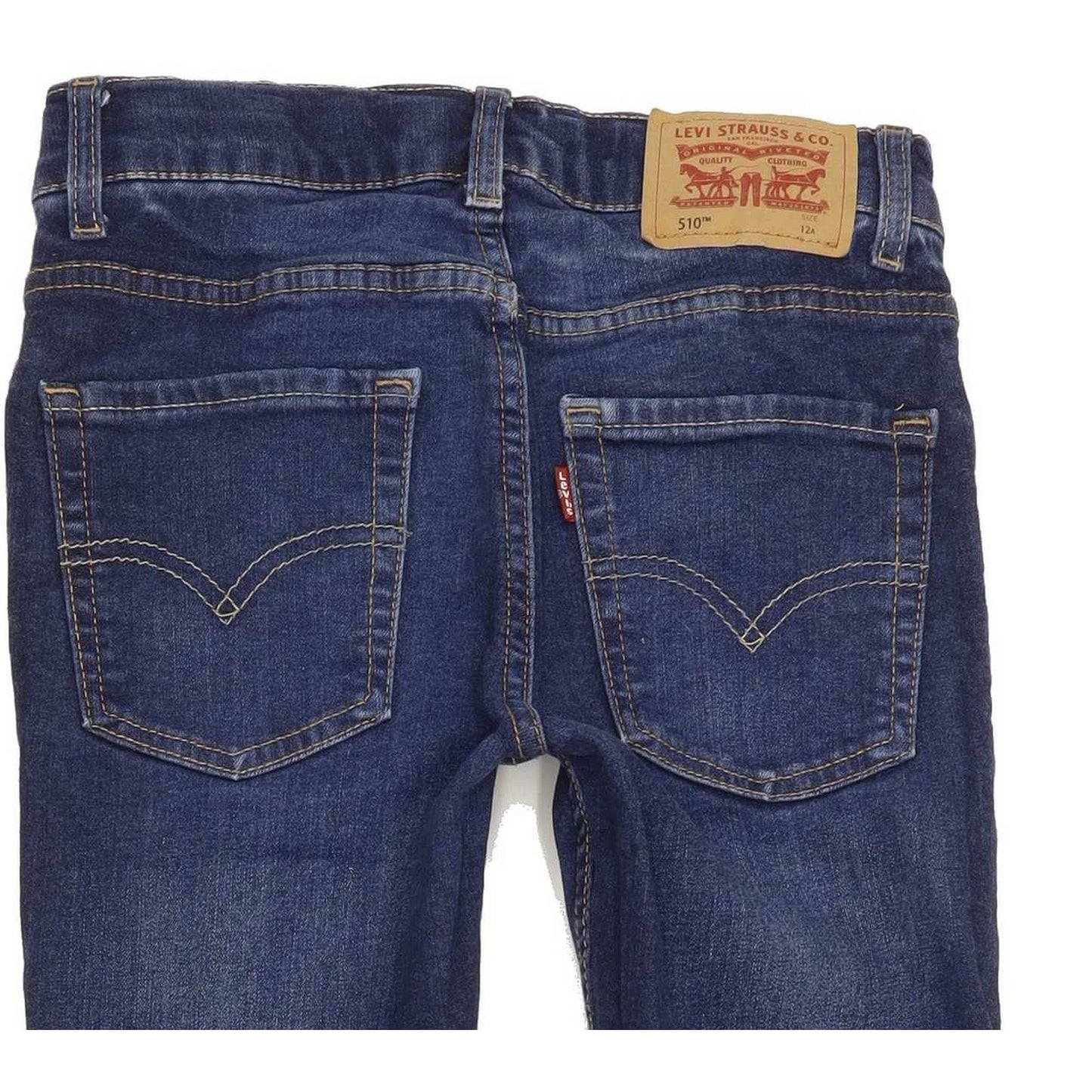 Levi's 510 Kids Blue Skinny Slim Stretch Jeans W24 L27
