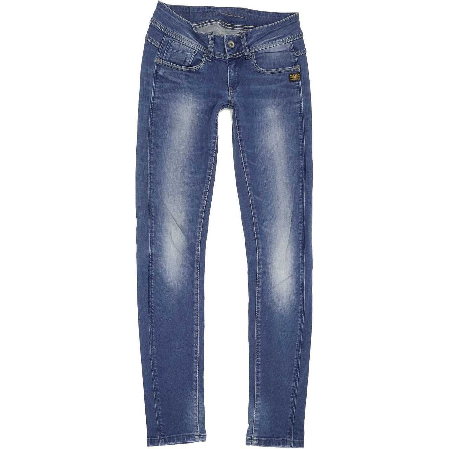 G-Star Women Blue Skinny Slim Jeans W26 L32
