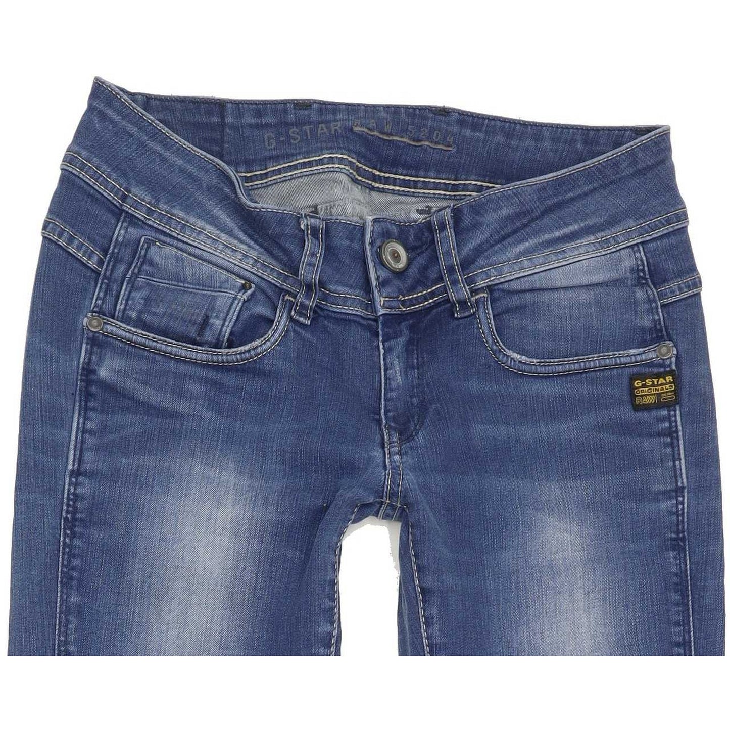 G-Star Women Blue Skinny Slim Jeans W26 L32