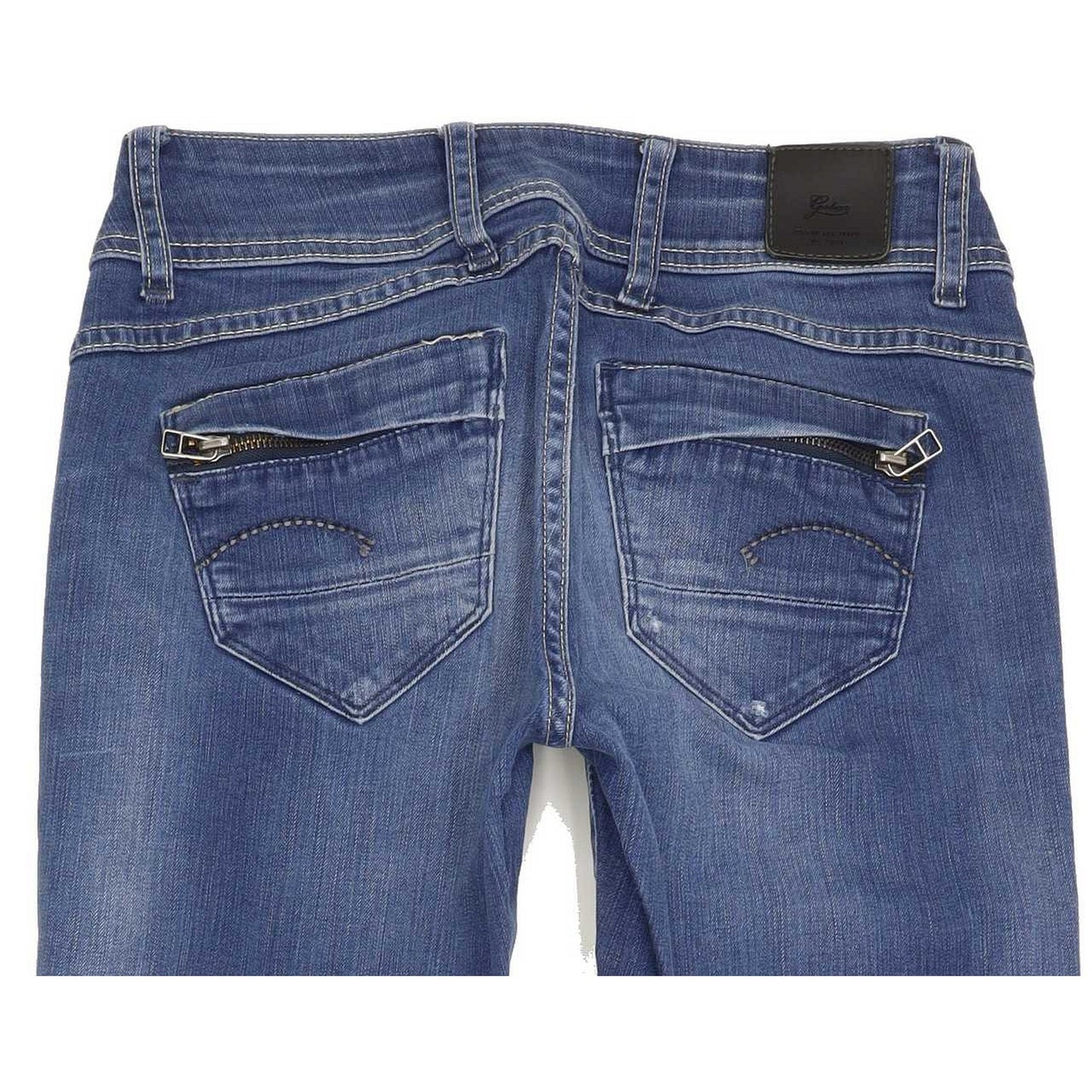G-Star Women Blue Skinny Slim Jeans W26 L32