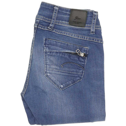 G-Star Women Blue Skinny Slim Jeans W26 L32