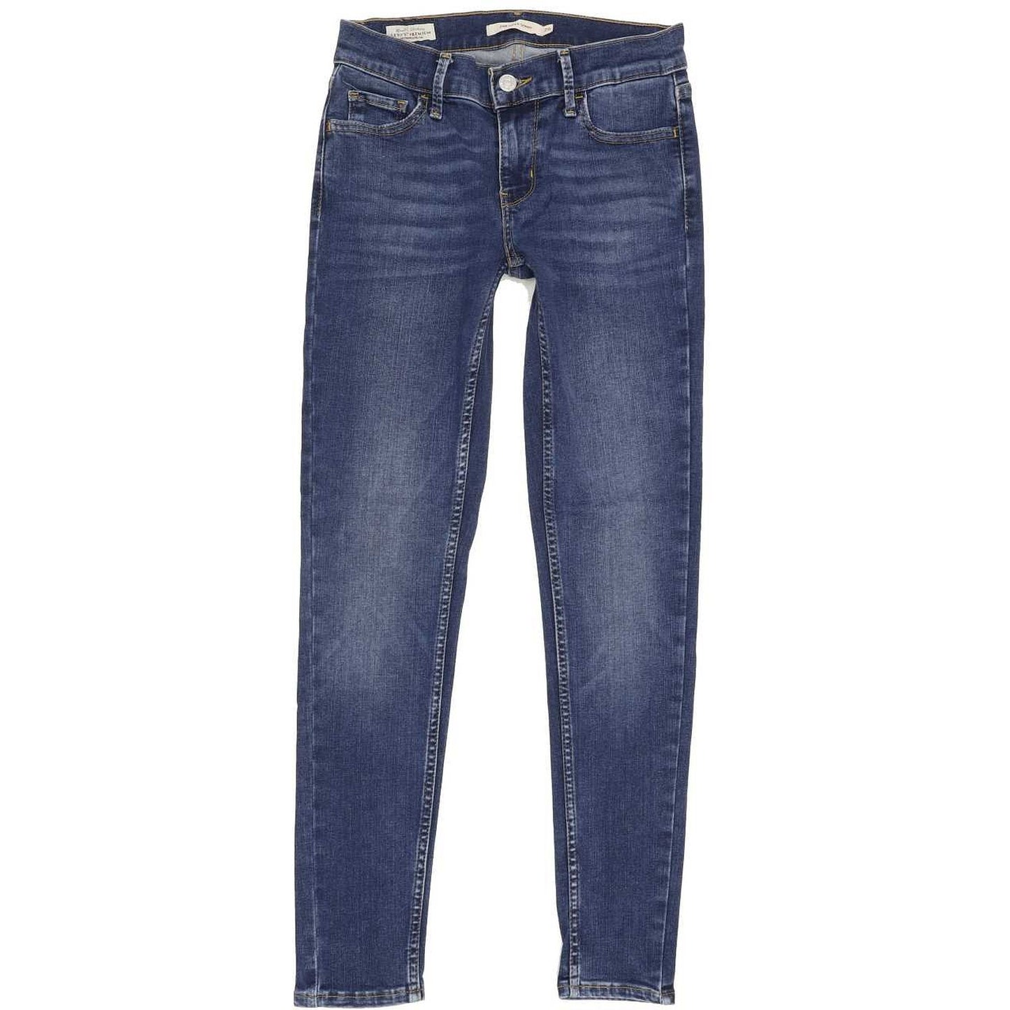 Levi's 710 Super Women Blue Skinny Slim Stretch Jeans W26 L27