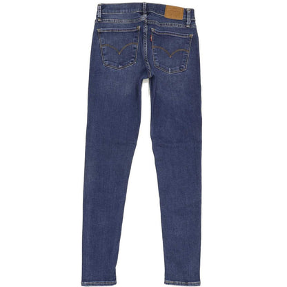 Levi's 710 Super Women Blue Skinny Slim Stretch Jeans W26 L27