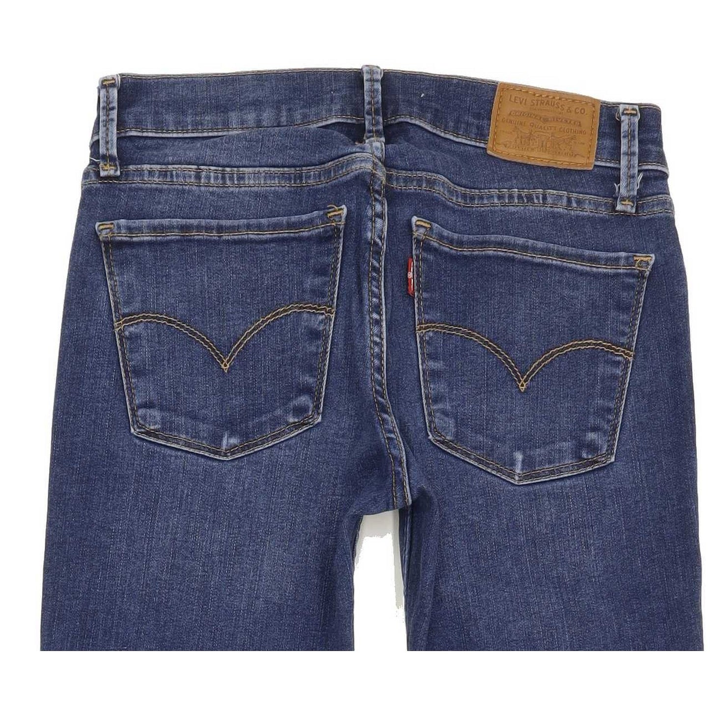 Levi's 710 Super Women Blue Skinny Slim Stretch Jeans W26 L27