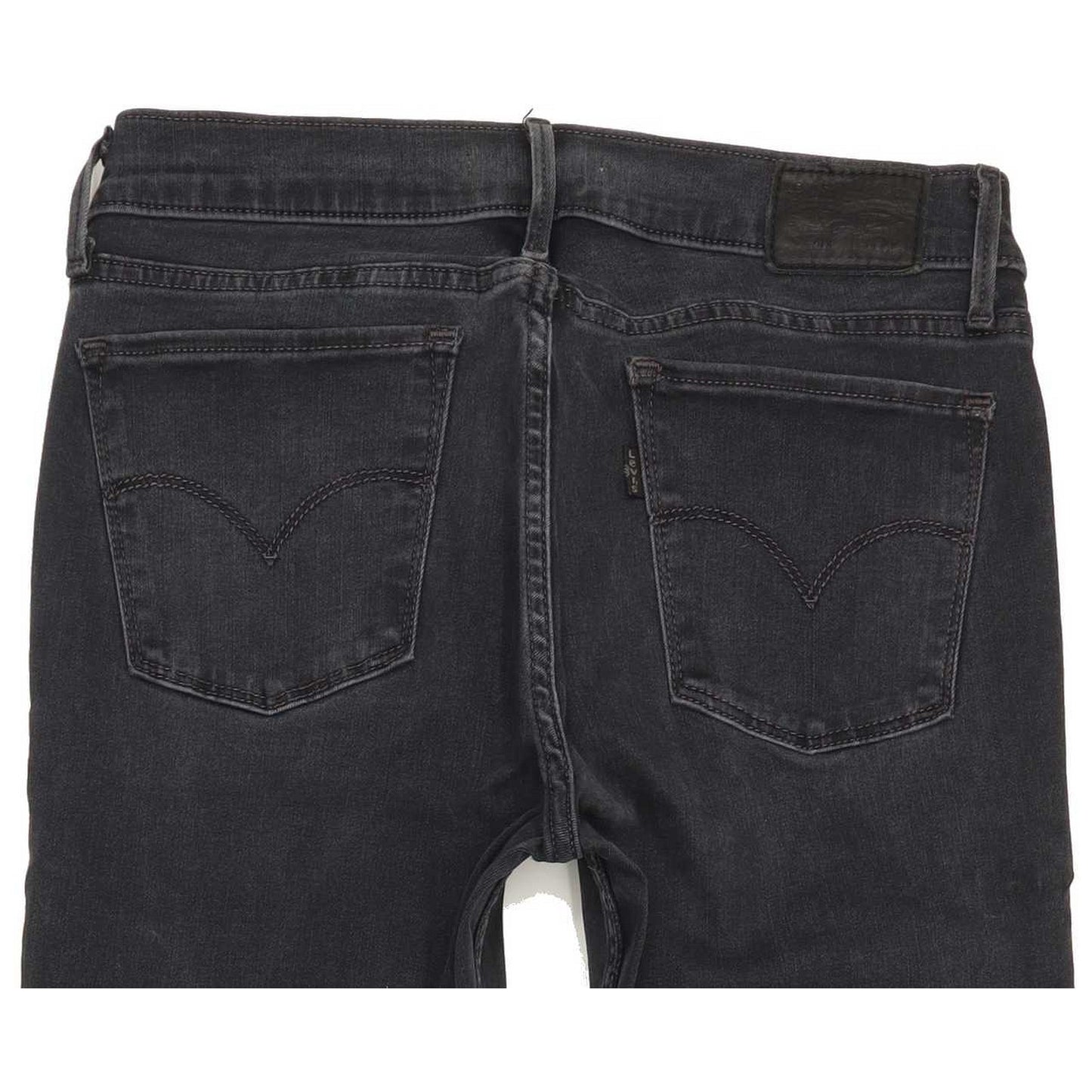 Levi's 710 Super Women Charcoal Skinny Slim Jeans W29 L31