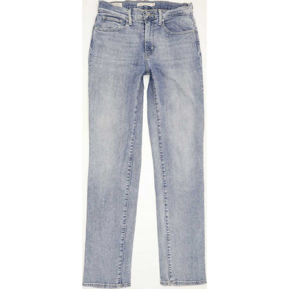 Levi's 724 High Rise Women Blue Straight Stretch Jeans W27 L32