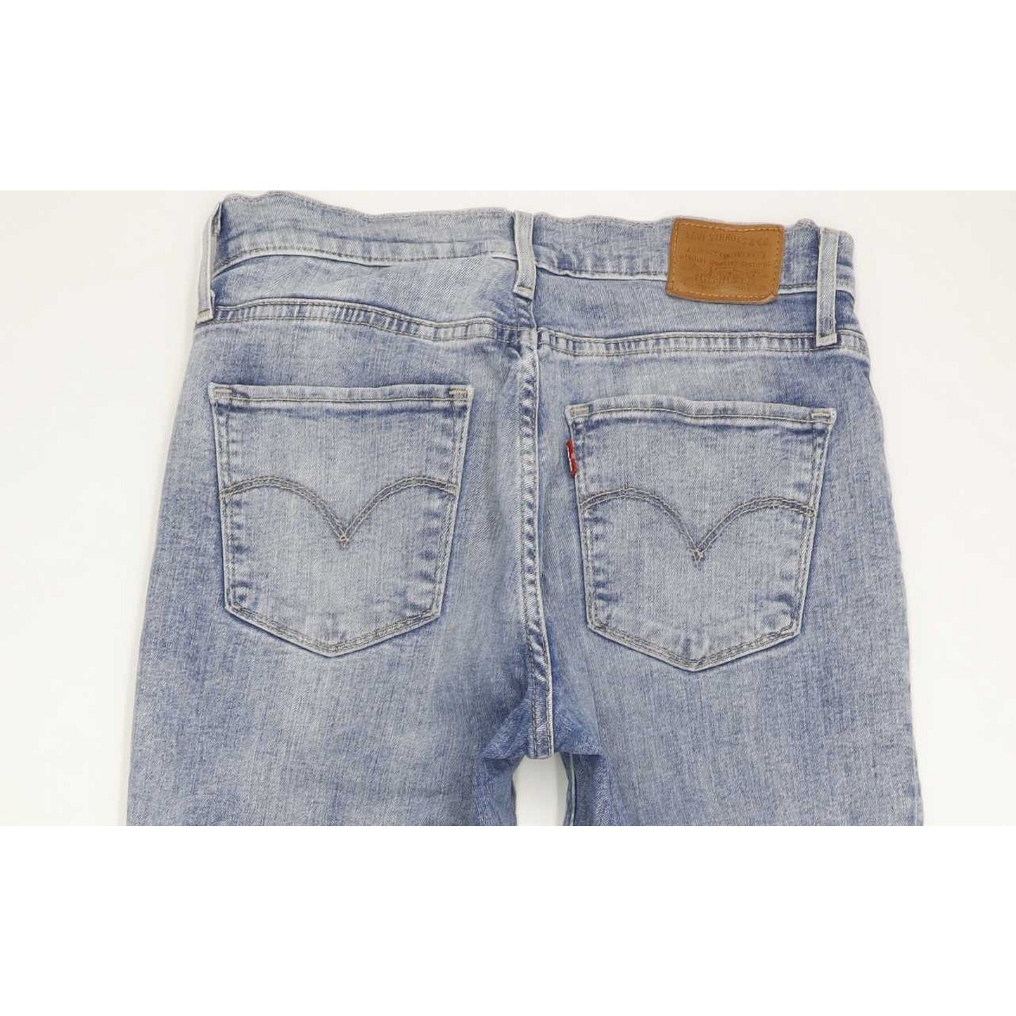 Levi's 724 High Rise Women Blue Straight Stretch Jeans W27 L32
