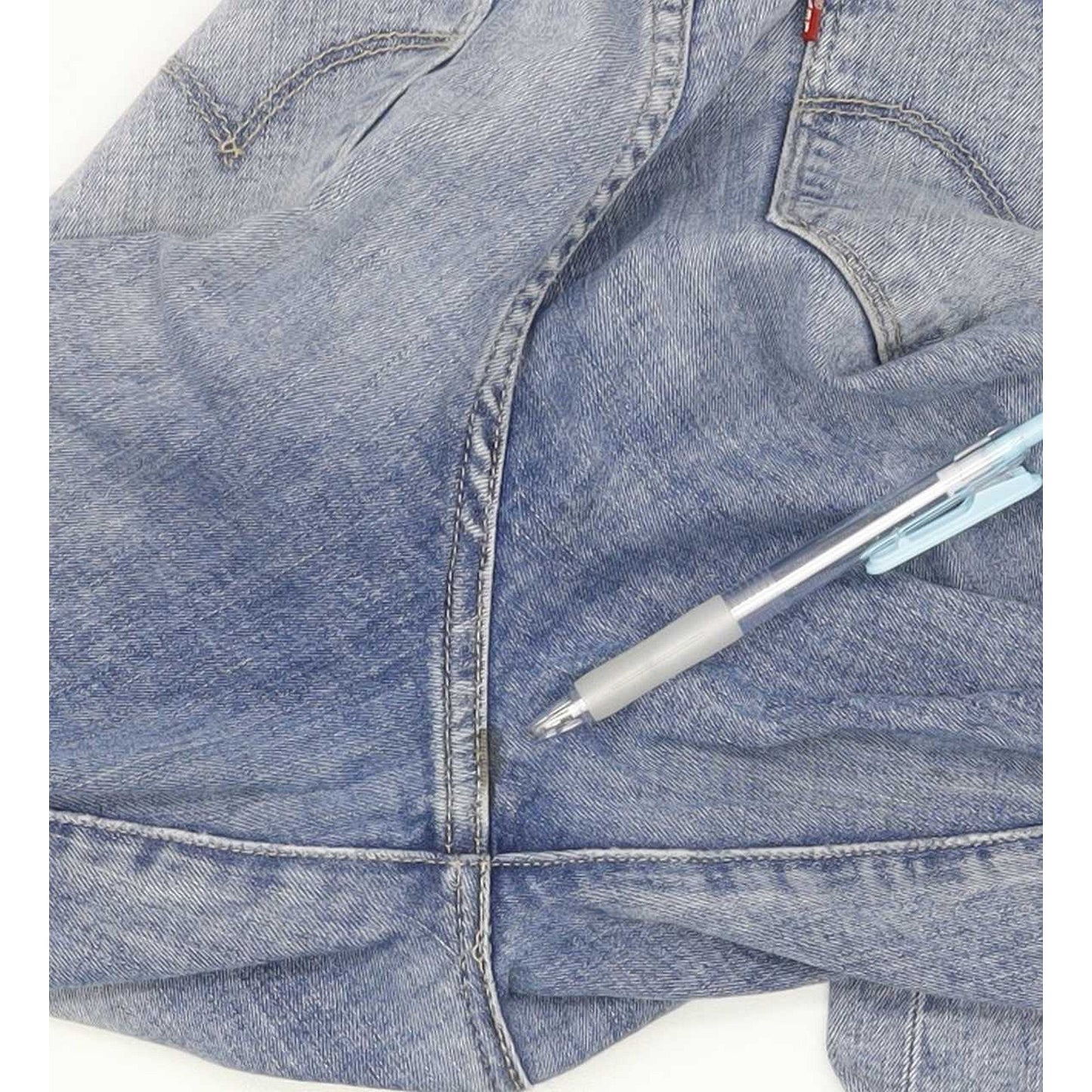 Levi's 724 High Rise Women Blue Straight Stretch Jeans W27 L32