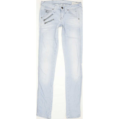 G-Star Duca Women Blue Skinny Slim Stretch Jeans W25 L32
