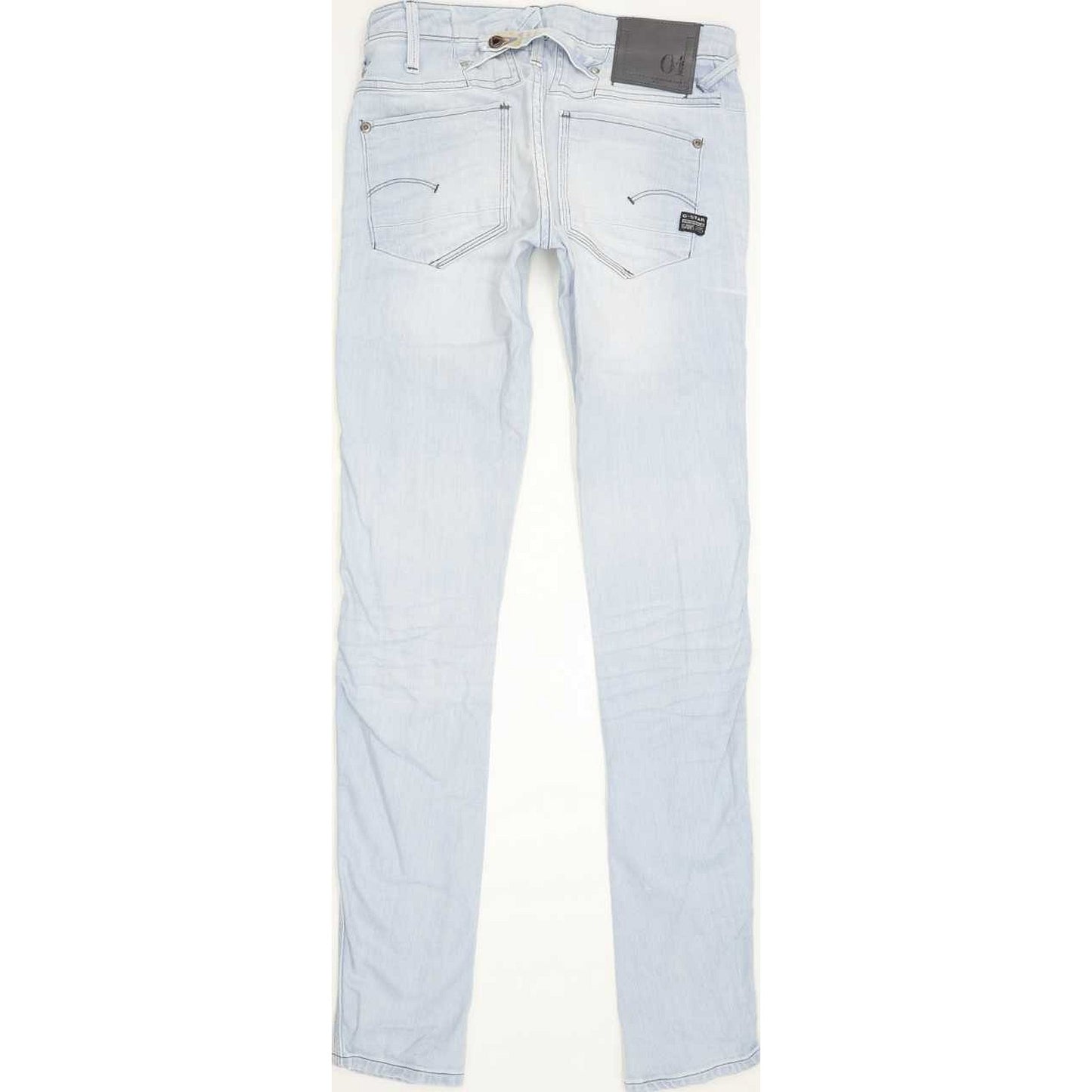 G-Star Duca Women Blue Skinny Slim Stretch Jeans W25 L32