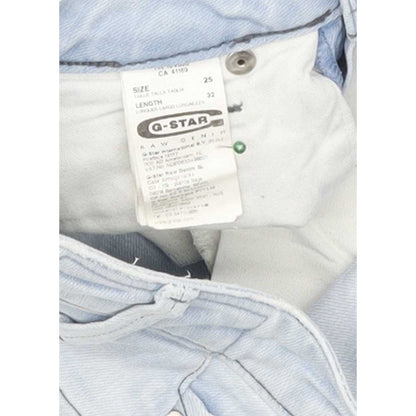 G-Star Duca Women Blue Skinny Slim Stretch Jeans W25 L32