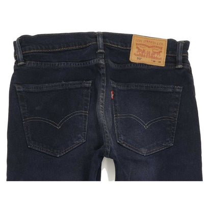 Levi's 512 Men Blue Tapered Slim Stretch Jeans W31 L29