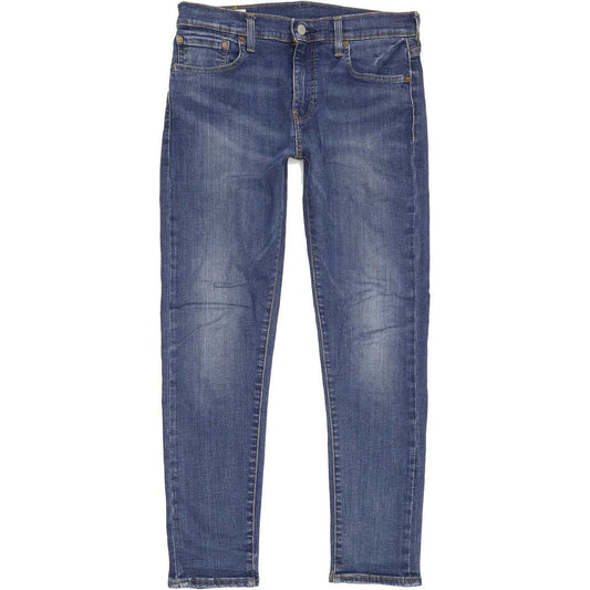 Levi's 512 Men Blue Tapered Slim Stretch Jeans W30 L29
