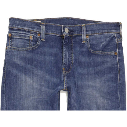 Levi's 512 Men Blue Tapered Slim Stretch Jeans W30 L29