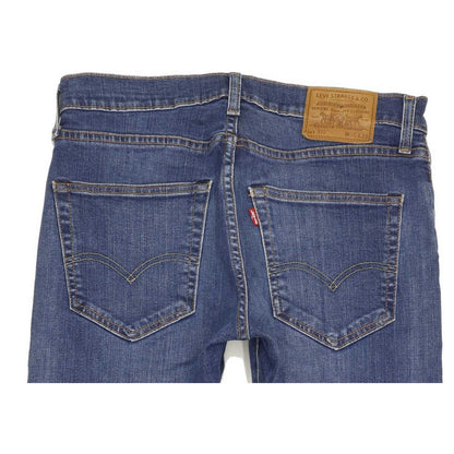 Levi's 512 Men Blue Tapered Slim Stretch Jeans W30 L29