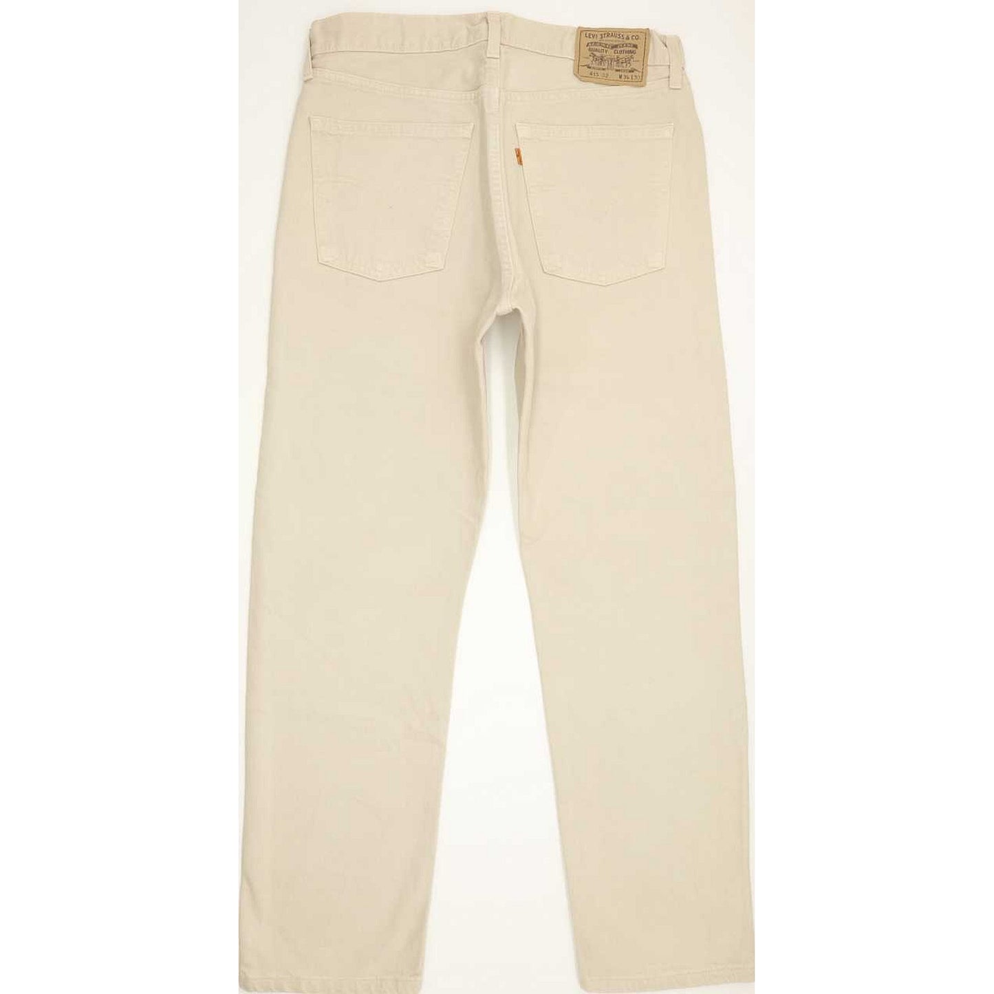 Levi's 615 Men Beige Straight Regular Jeans W34 L30