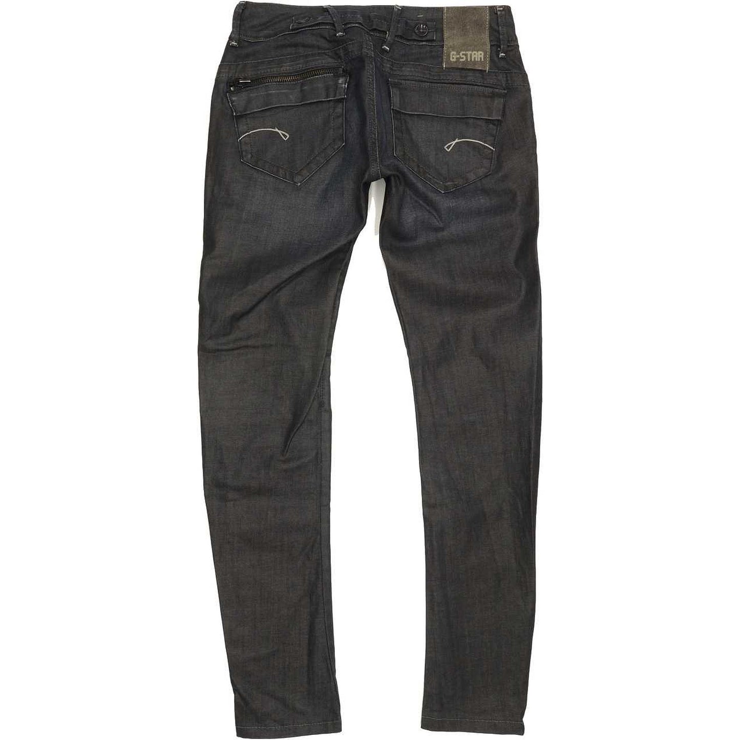 G-Star 3301 Women Navy Straight Slim Jeans W30 L31