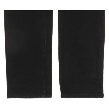 Levi's Slight Curve Women Black Straight Slim Stretch Jeans W27 L32