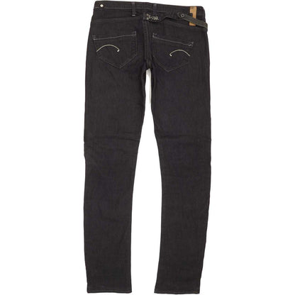 G-Star Women Navy Straight Slim Jeans W28 L31