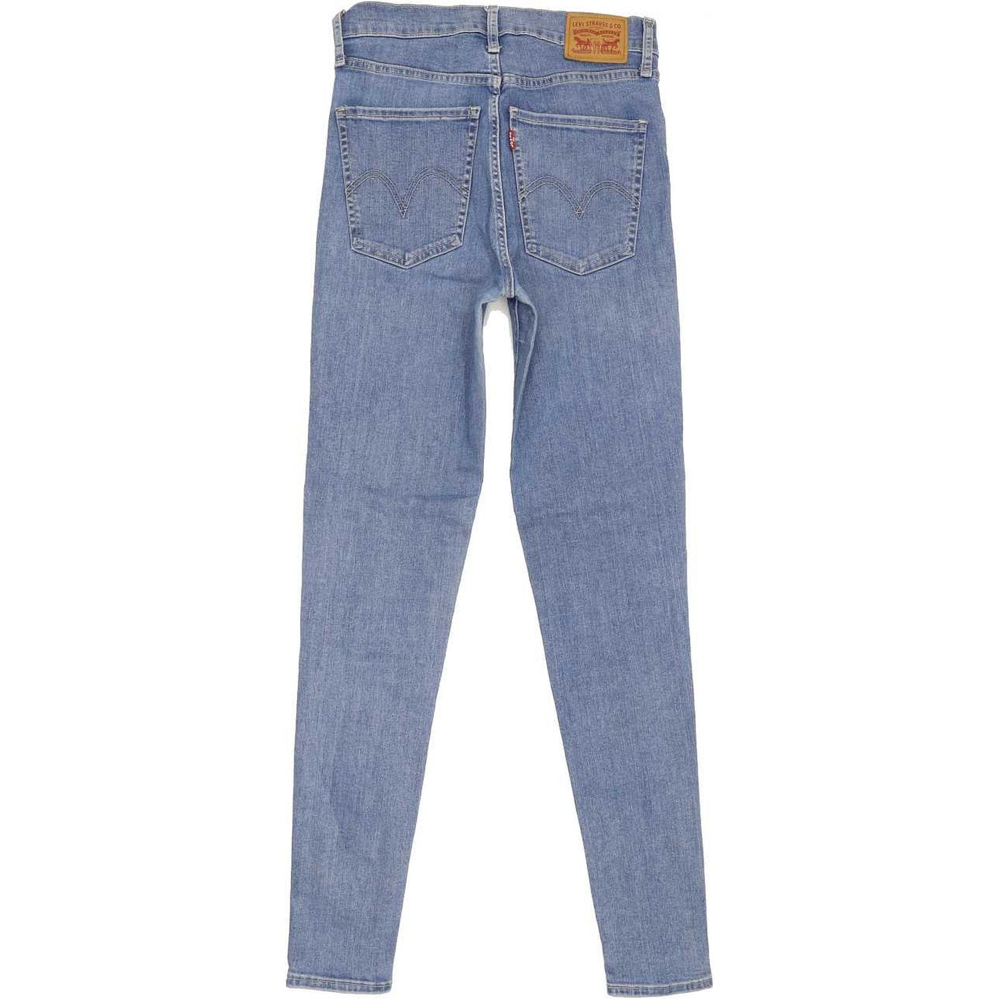 Levi's Mile High Rise Blue Skinny Stretch Jeans High Waisted W28 L30