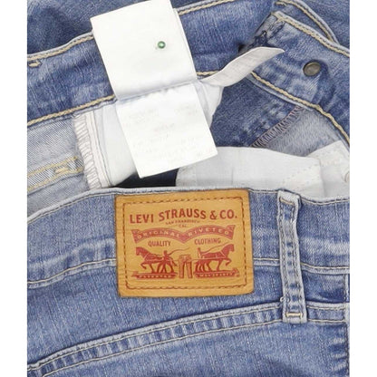 Levi's Mile High Rise Blue Skinny Stretch Jeans High Waisted W28 L30