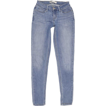 Levi's Legging Women Blue Skinny Slim Jeans W24 L30