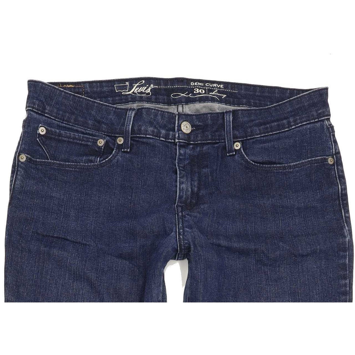 Levi's Demi Curve Women Blue Skinny Slim Jeans W30 L31