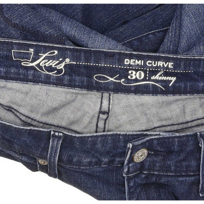 Levi's Demi Curve Women Blue Skinny Slim Jeans W30 L31
