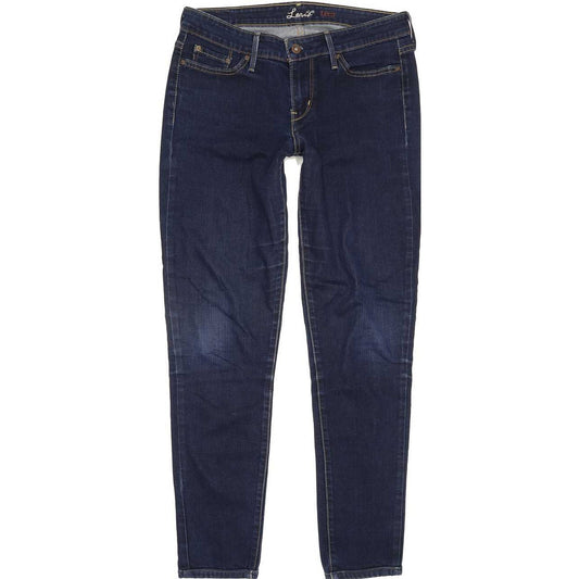 Levi's Women Blue Skinny Slim Stretch Jeans W28 L28