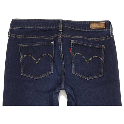 Levi's Women Blue Skinny Slim Stretch Jeans W28 L28