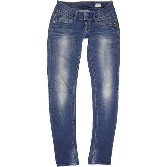 G-Star Lynn Women Blue Skinny Slim Stretch Jeans W28 L32