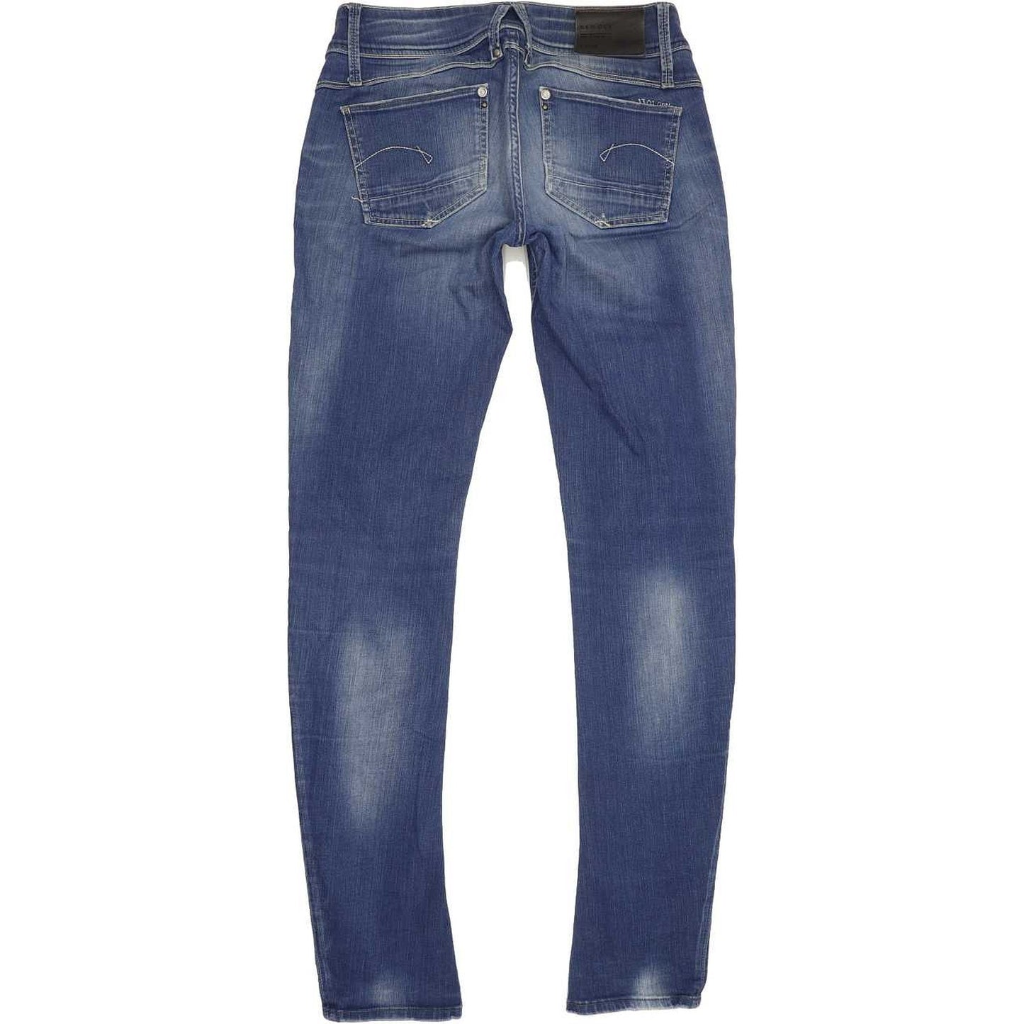 G-Star Lynn Women Blue Skinny Slim Stretch Jeans W28 L32