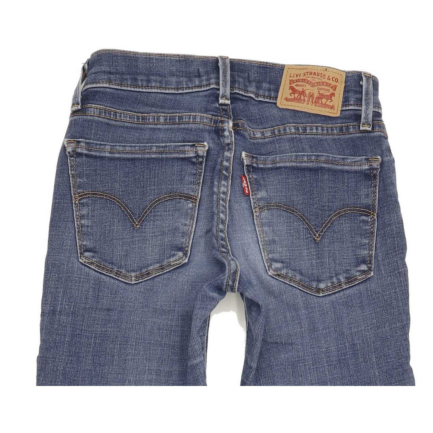Levi's 710 Super Women Blue Skinny Slim Jeans W24 L29