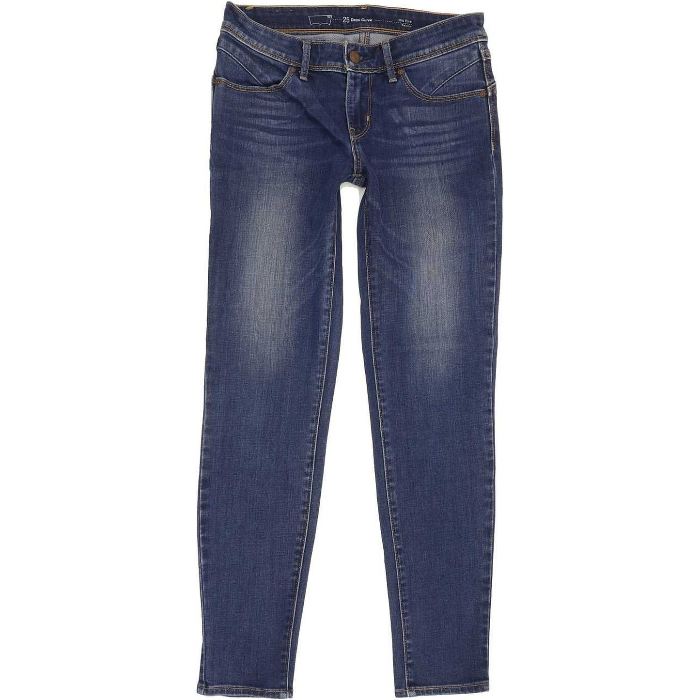 Levi's Demi Curve Women Blue Skinny Slim Jeans W25 L27