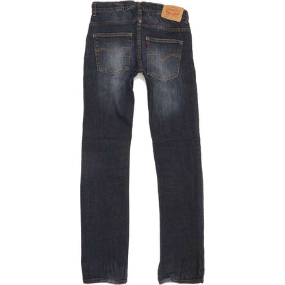 Levi's 511 Kids Blue Straight Slim Stretch Jeans W26 L29