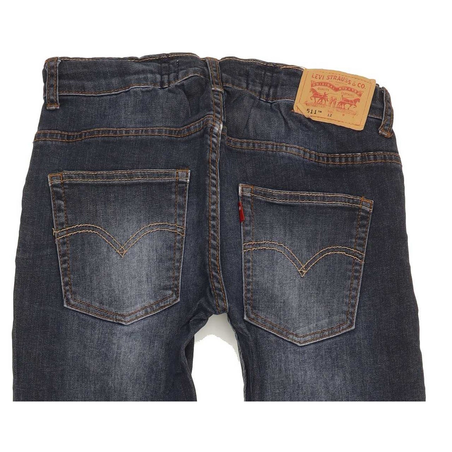 Levi's 511 Kids Blue Straight Slim Stretch Jeans W26 L29
