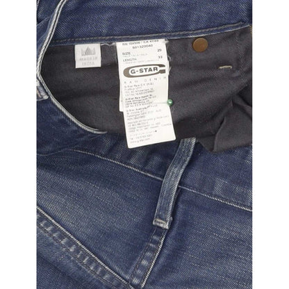 G-Star Morris Low Men Blue Straight Slim Jeans W29 L31