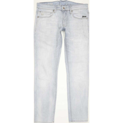 G-Star 4101 Lancet Men Blue Skinny Regular Stretch Jeans W32 L30
