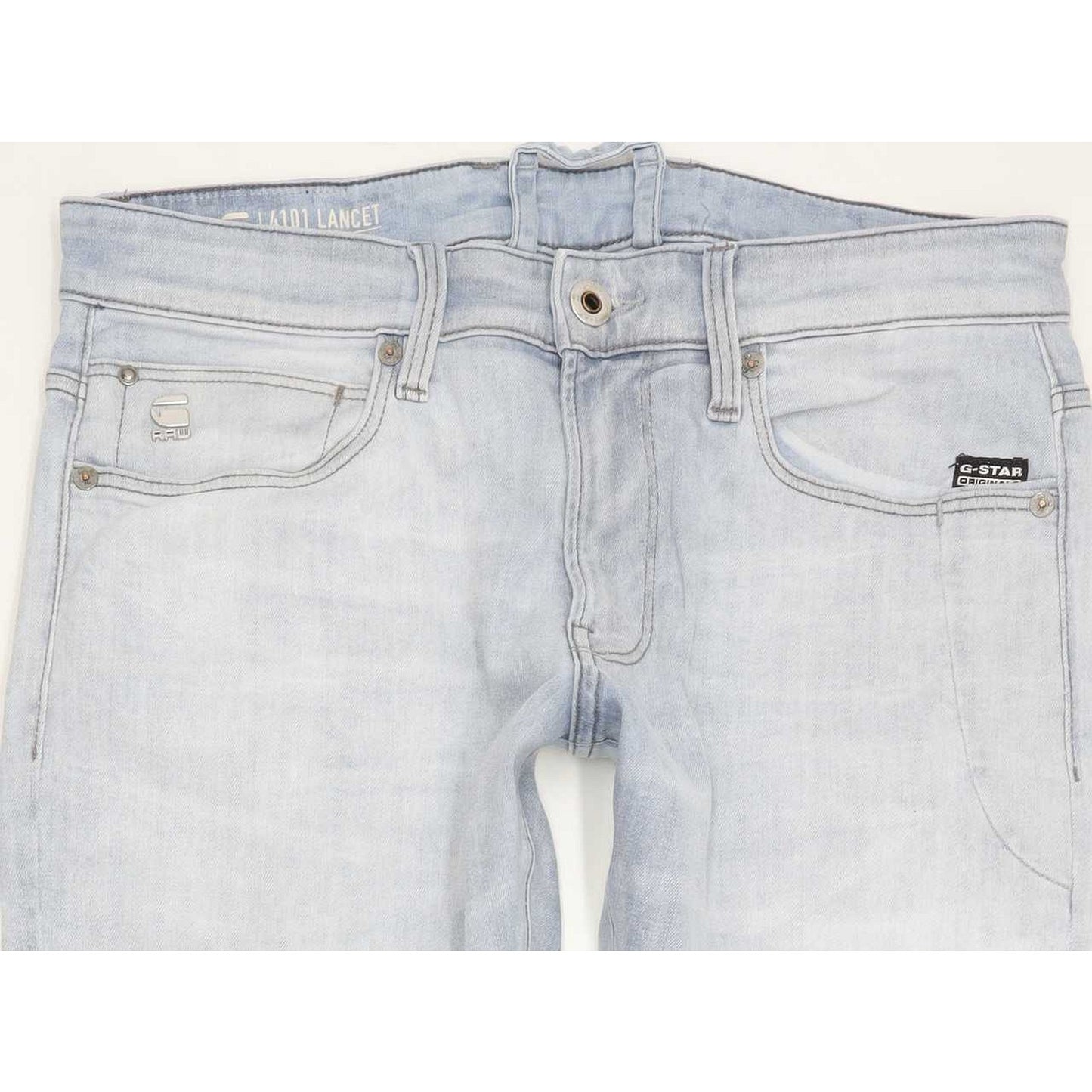 G-Star 4101 Lancet Men Blue Skinny Regular Stretch Jeans W32 L30