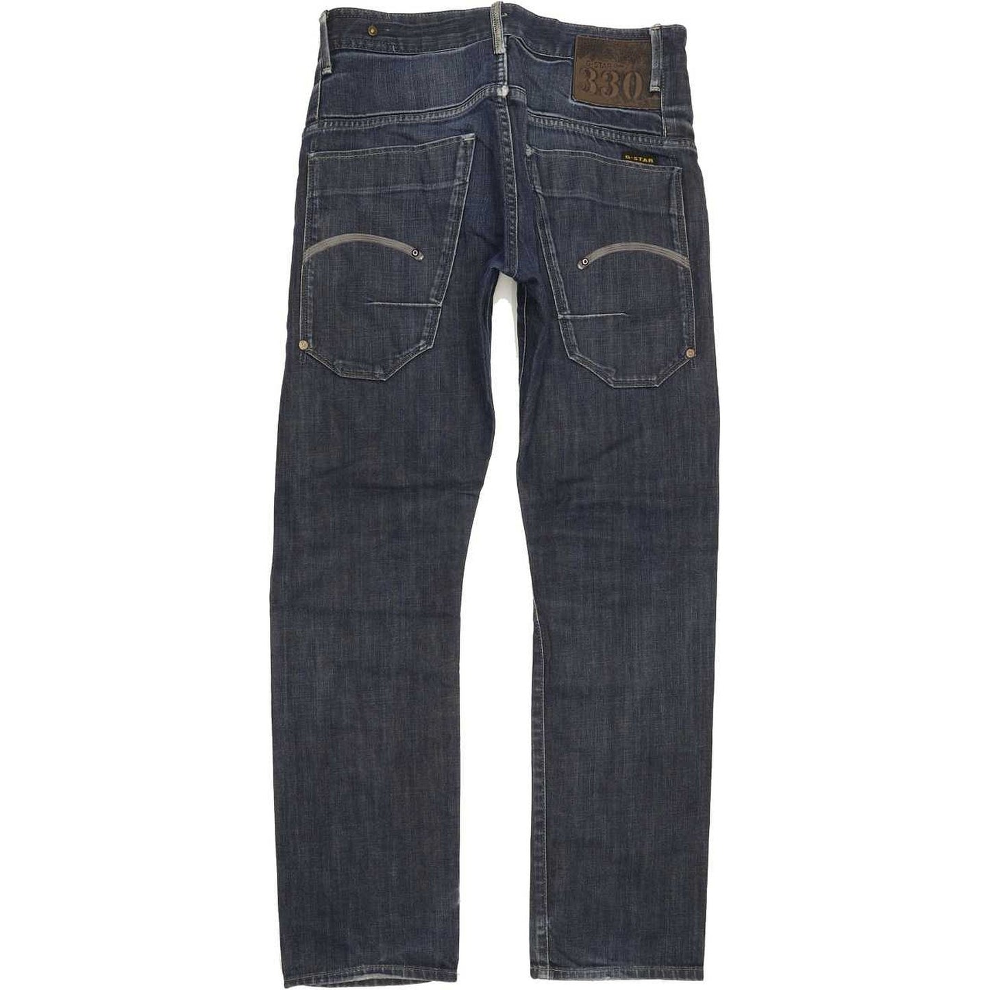 G-Star Structor Men Blue Straight Slim Jeans W30 L29