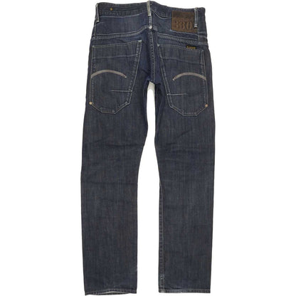 G-Star Structor Men Blue Straight Slim Jeans W30 L29