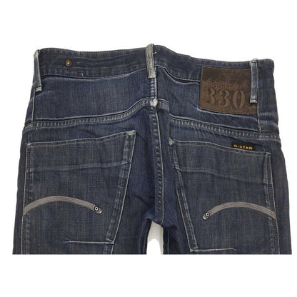 G-Star Structor Men Blue Straight Slim Jeans W30 L29
