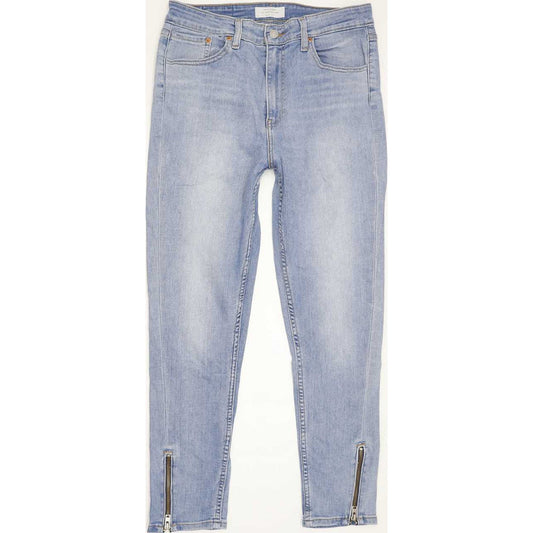 Levi's Altered 721 High Rise Blue Skinny Stretch Jeans High Waisted W31 L27